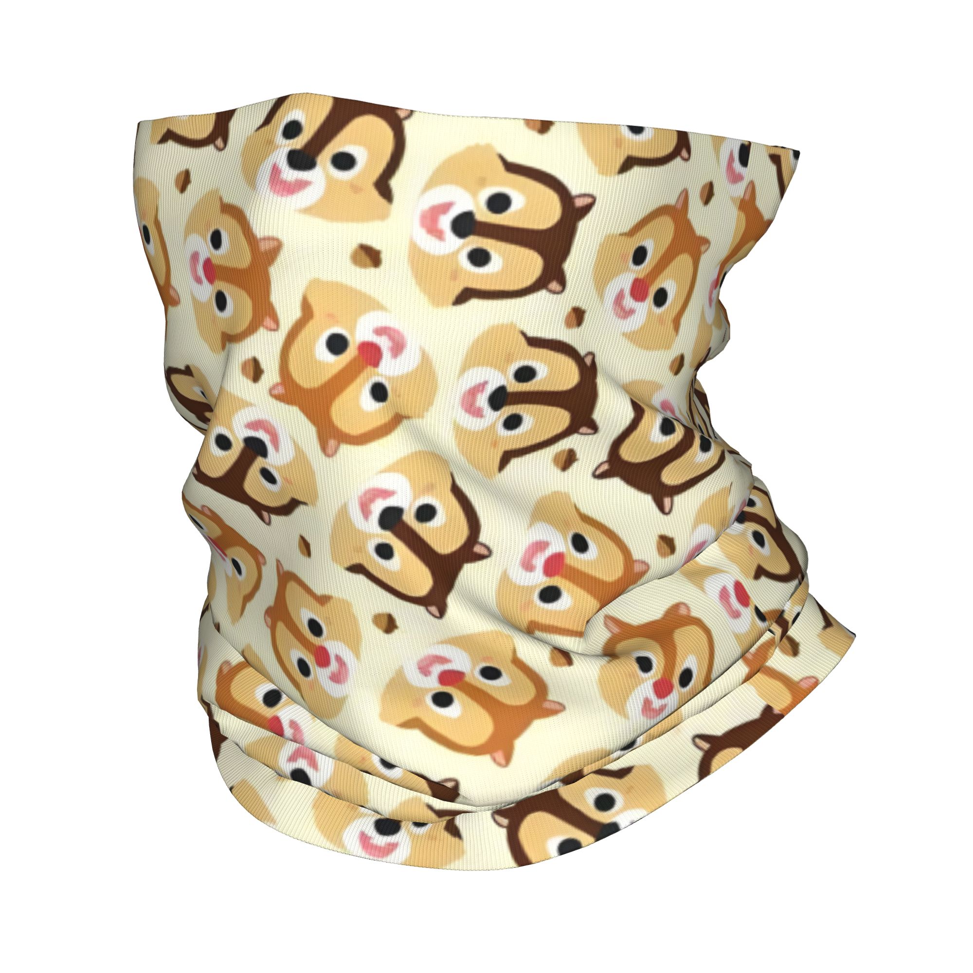 Neck Gaiter Face Cover - Custom Classic C-Chip And D-Dale Bandana