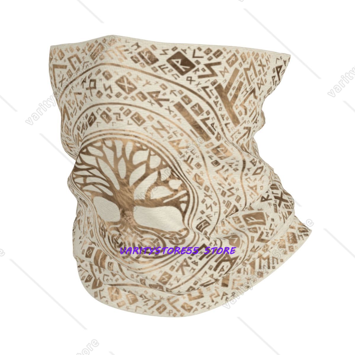 Neck Gaiter Face Cover - Custom Tree Of Life Viking Yggdrasil