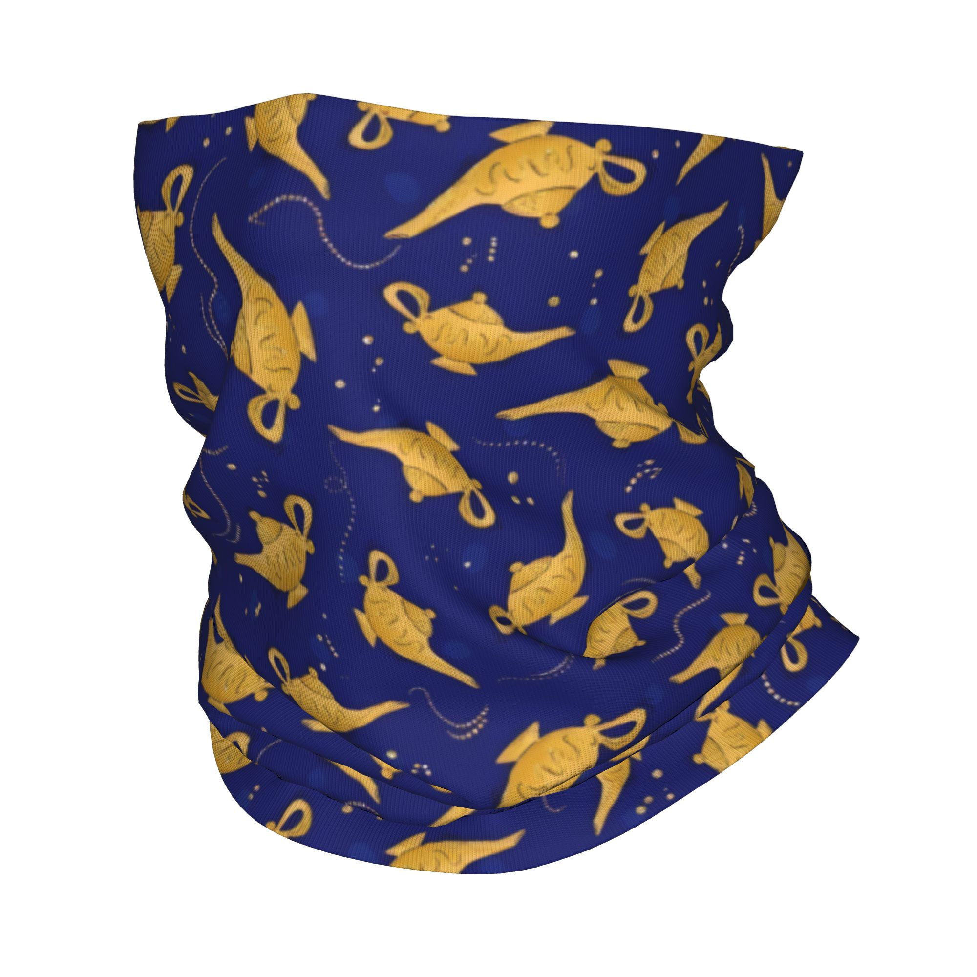 Neck Gaiter Face Cover - Custom A-Aladdin Genie Bandana Neck Gaiter