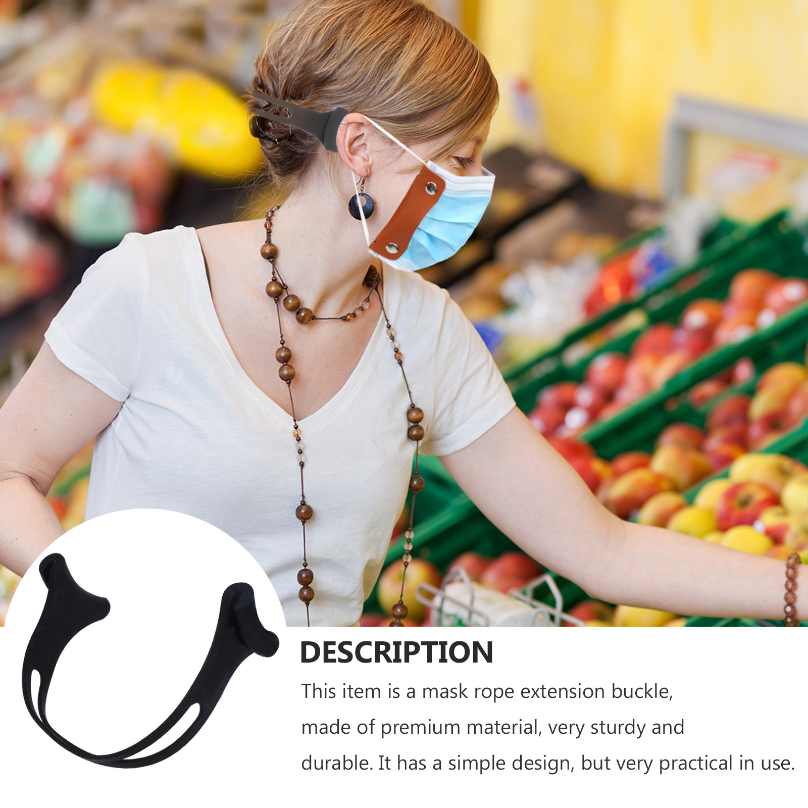 3Pcs Professional Grade Silico - огляд і ціна Mask Ear Saver Strap