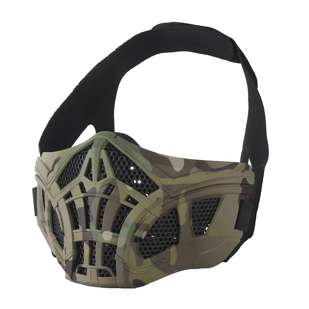 Tactical Airsoft Half Face Mas - огляд і ціна Respirator Half Face