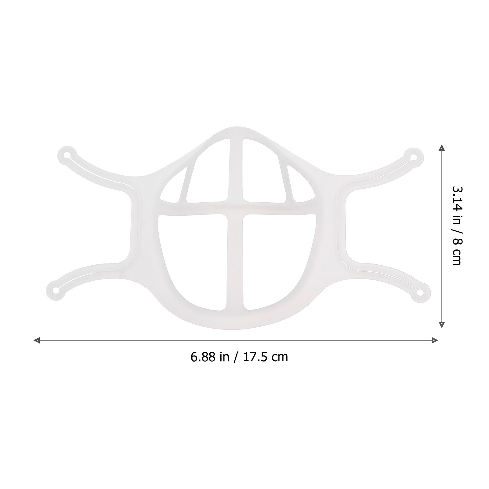 5Pcs Silicone Mask Bracket 3D  - огляд і ціна Silicone Mask Bracket