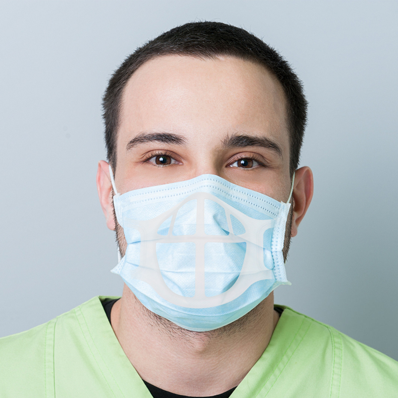 5Pcs Silicone Mask Bracket 3D  - огляд і ціна Silicone Mask Bracket