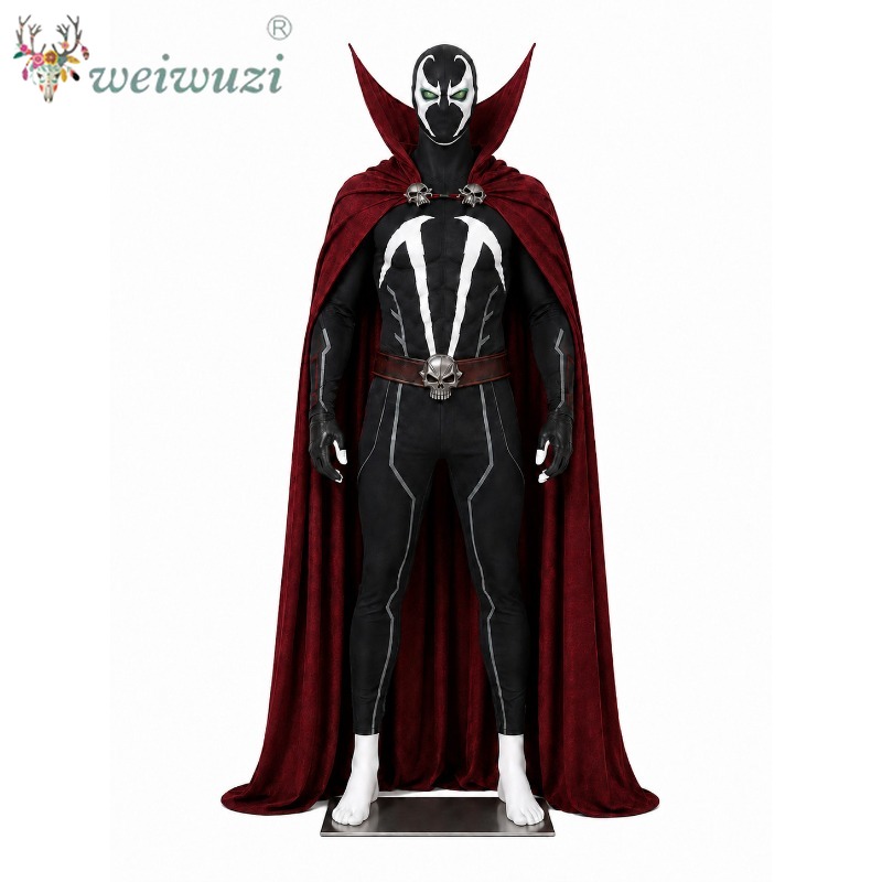 Men Cosplay Costume Full Set B - огляд і ціна Black Face Mask Pack