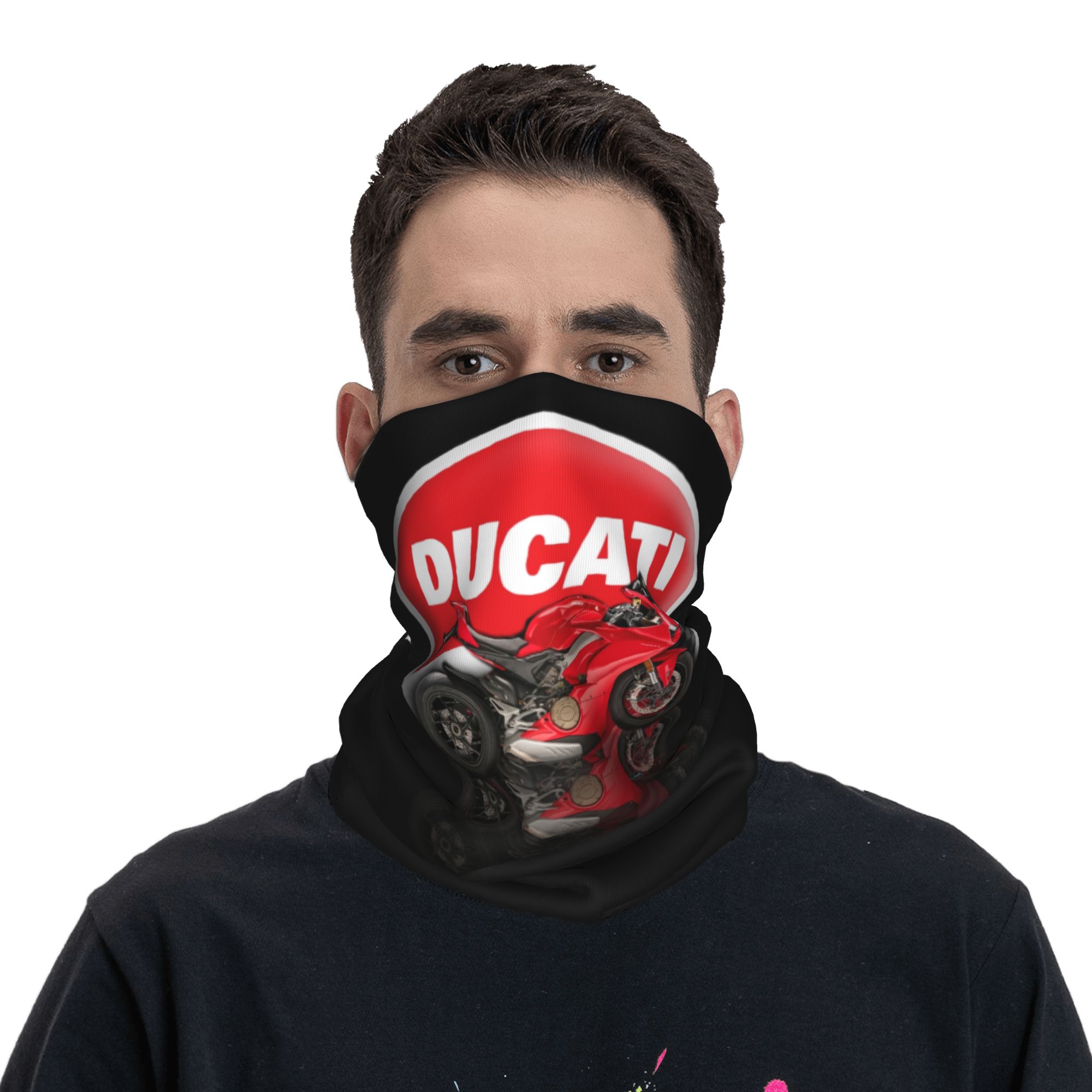 Custom Speed Ducatis Racing Ba - огляд і ціна Neck Gaiter Face Cover