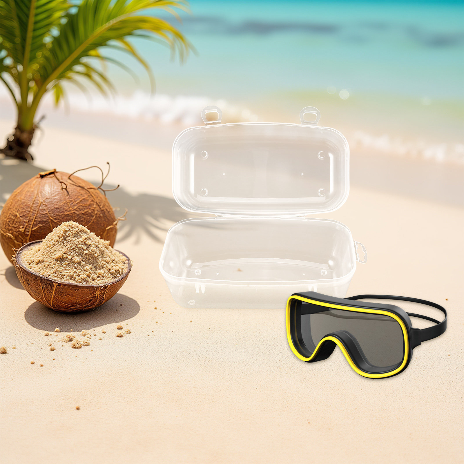 Hard Shell Waterproof Diving M - огляд і ціна Mask Case Hard Shell