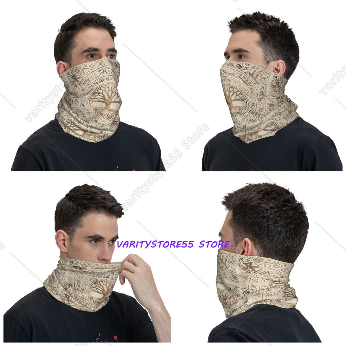 Custom Tree Of Life Viking Ygg - огляд і ціна Neck Gaiter Face Cover