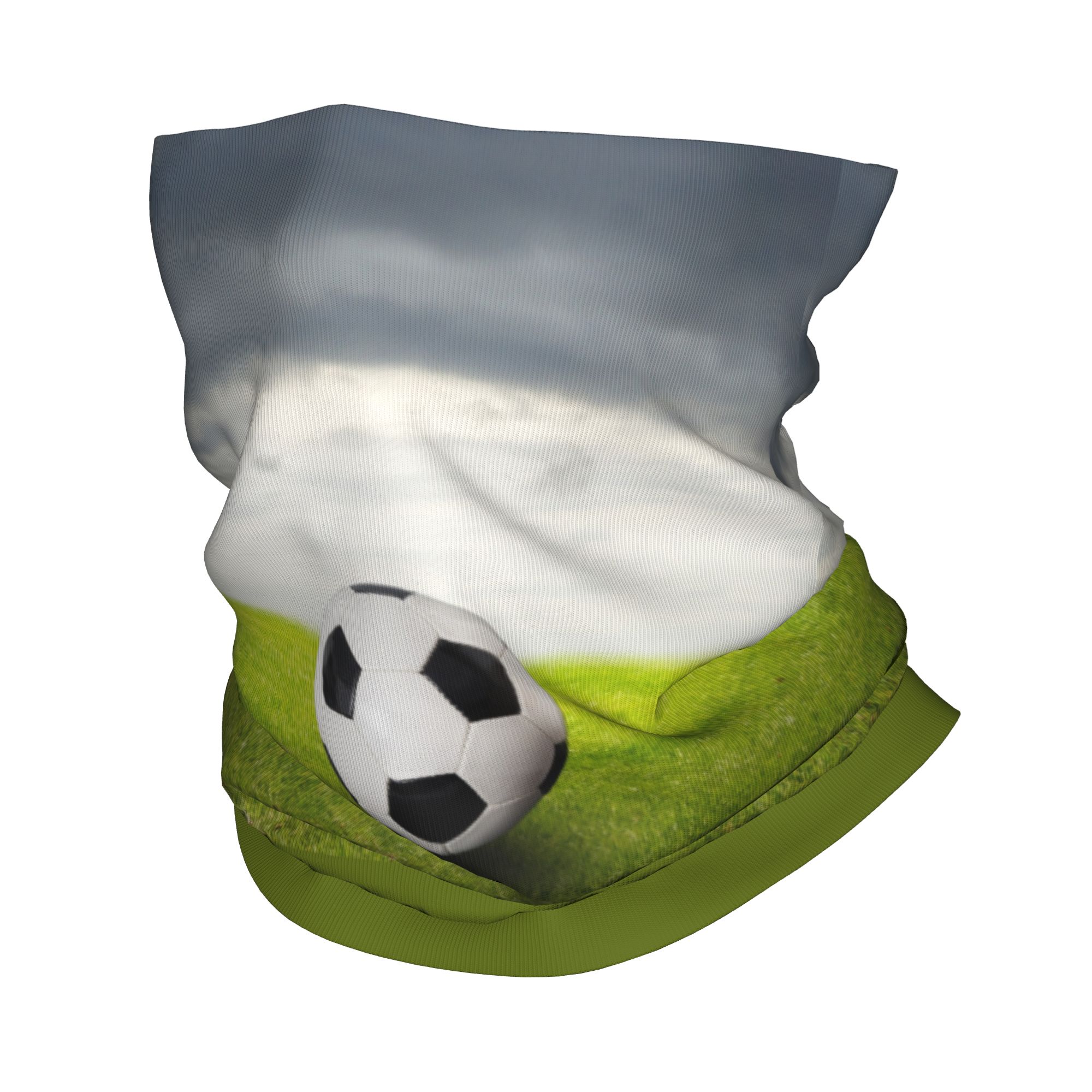 Custom Soccer Ball Lies On the - огляд і ціна Neck Gaiter Face Cover
