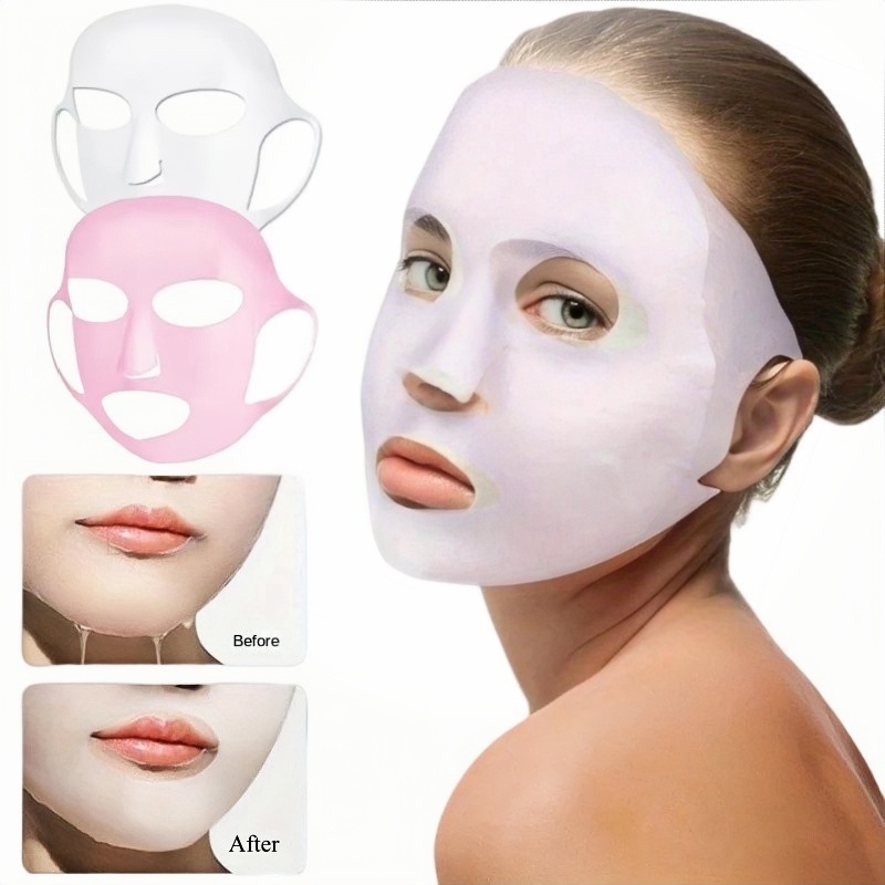 1/2PCS 3D Reusable Wrinkle Smo - огляд і ціна Silicone Mask Bracket