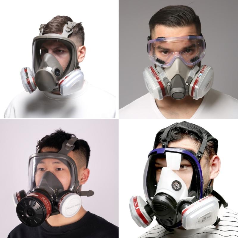 1 Set Half Face Dust Mask New  - огляд і ціна Respirator Half Face