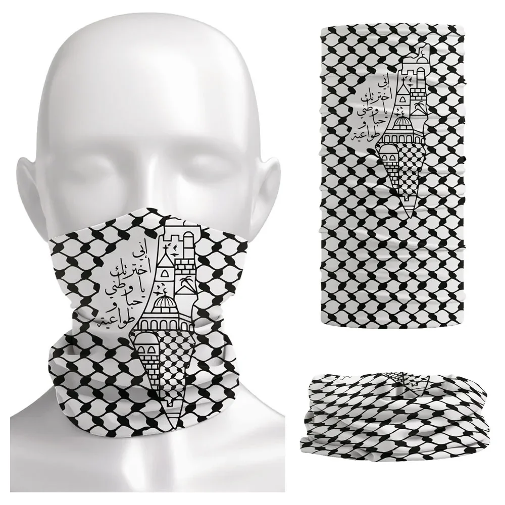 Arabic Calligraphy Bandana Fol - огляд і ціна Neck Gaiter Face Cover