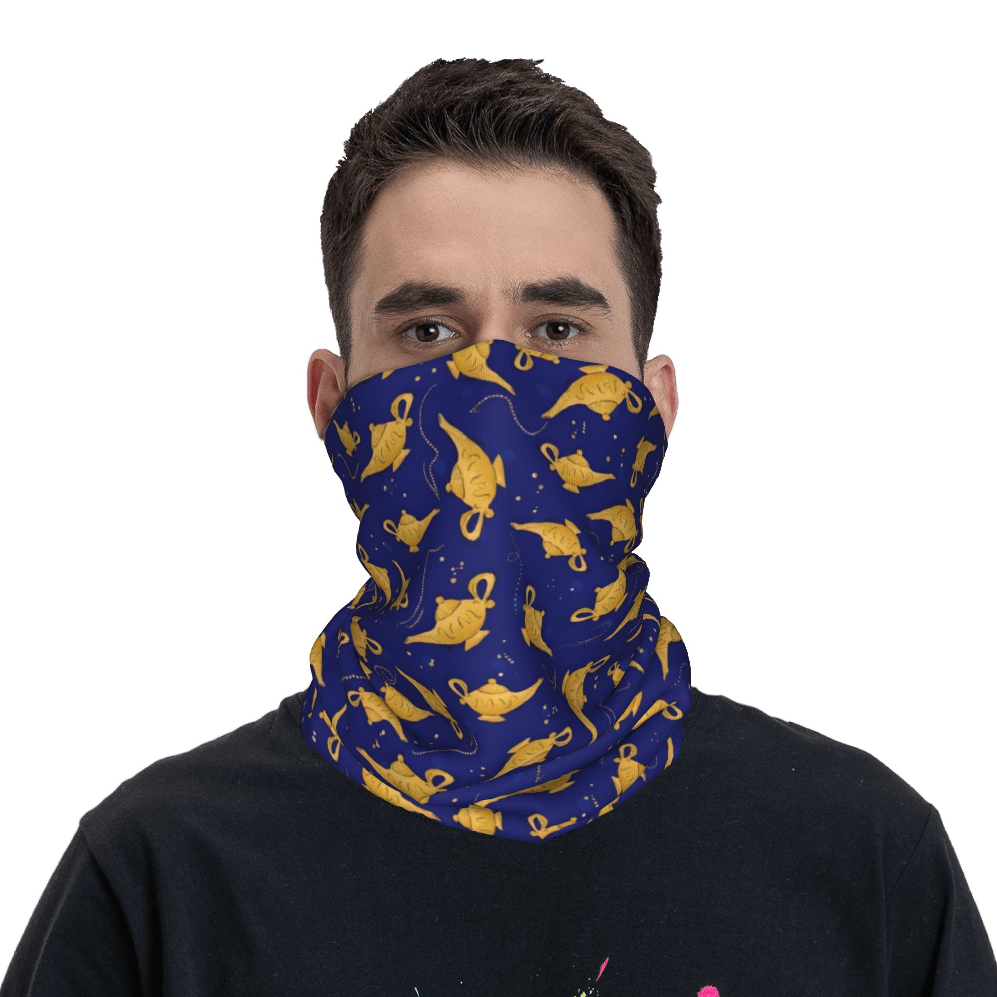 Custom A-Aladdin Genie Bandana - огляд і ціна Neck Gaiter Face Cover