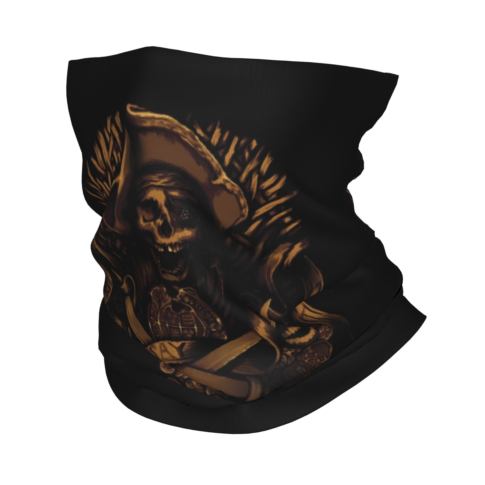 Custom Never Say Die Pirate Sk - огляд і ціна Neck Gaiter Face Cover